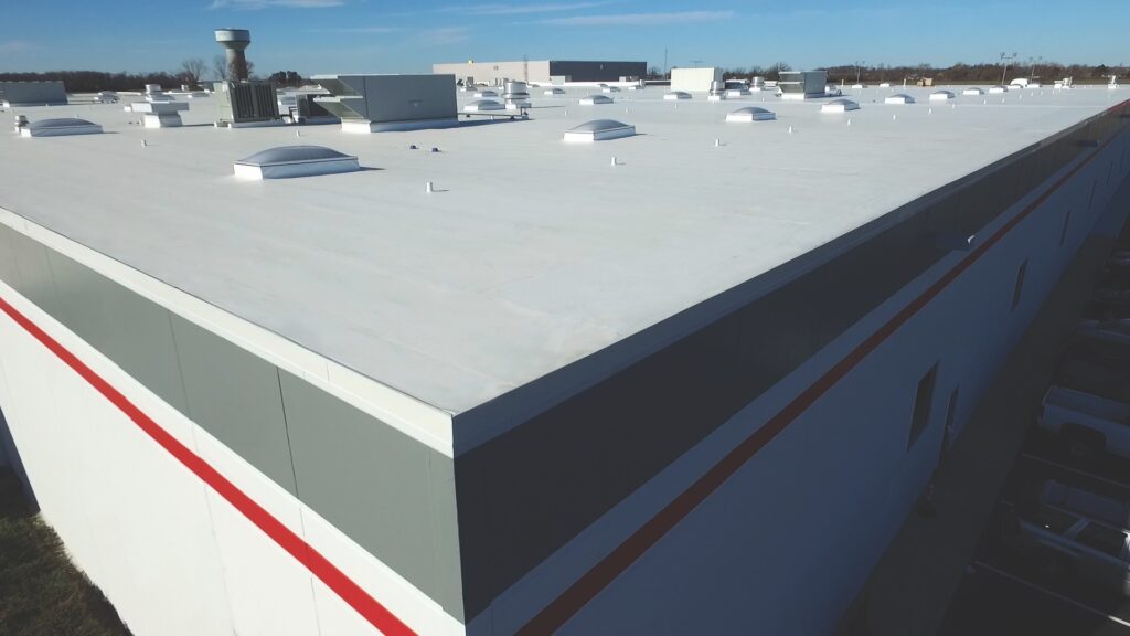 PVC Commercial roof installation - - Right Choice Roofing in Texas and Colorado