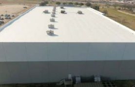 TPO Commercial Roof installation - Right Choice Roofing in Texas and Colorado